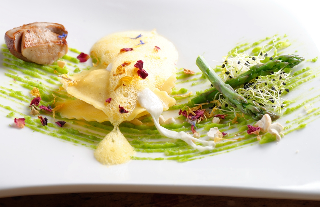 tortelli asparagi